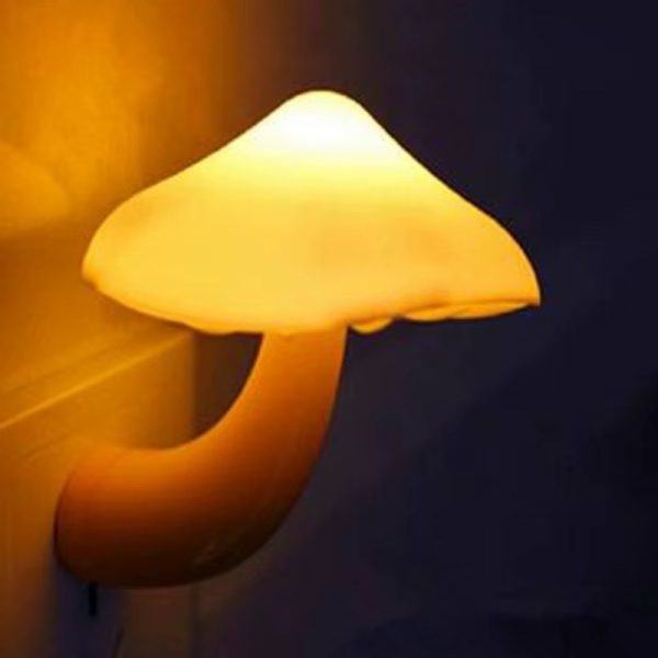 Mushroom Shape Led Night Light | Flower Lamp Bedroom Baby Room Lamps For Family, Friend Or Kids Gifts (random Colors)