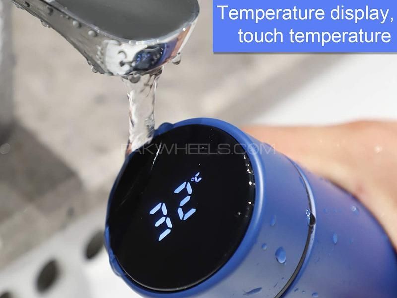 Temperature Display Vacuum Insulated Water Bottle Thermo Flask Made Of Premium Stainless Steel Coffee Cup