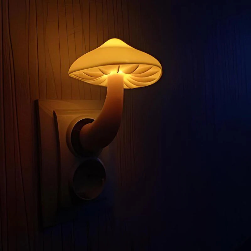 Mushroom Shape Led Night Light | Flower Lamp Bedroom Baby Room Lamps For Family, Friend Or Kids Gifts (random Colors)